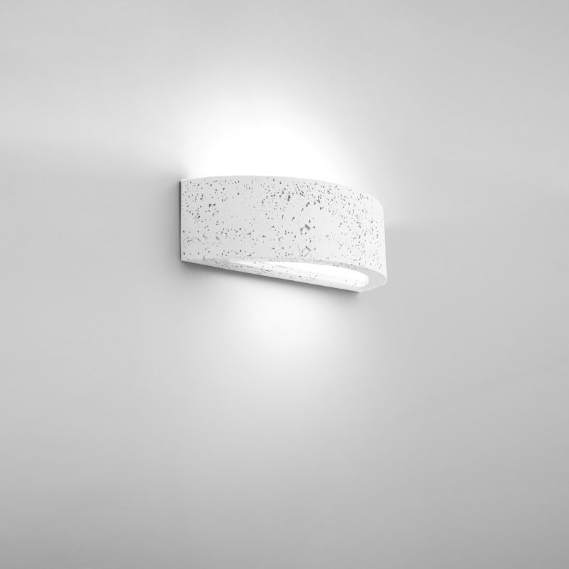 Gonsalves Flush Mounted Sconce, 10cm H x 40cm W x 14cm D