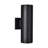 Breshawna Aluminum Matte Black Outdoor Armed Sconce