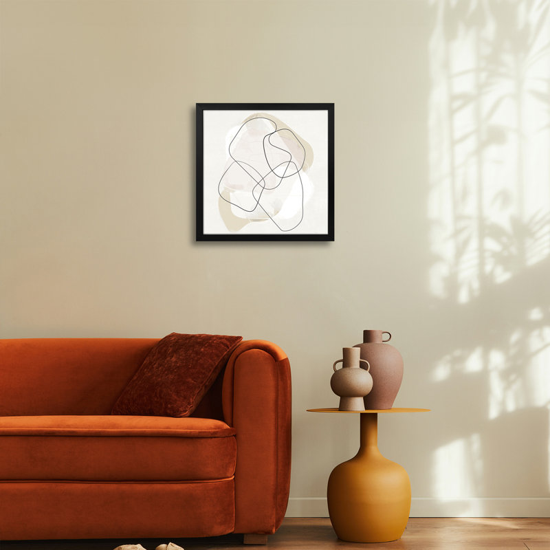 Neutral connexion I - reproduction d'art murale - affiche de galerie, H 16 po x l 16 po