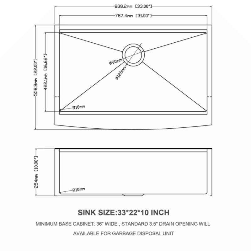33 Black Farmhouse Sink Workstation - 33  Kitchen Sink Gunmetal Black Stainless Steel 16 Gauge Apron Front Kitchen Sink