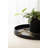 Round Vegan Leather Tray with Handles-1224659264