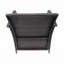 Fauteuil club d'extérieur en rotin PE