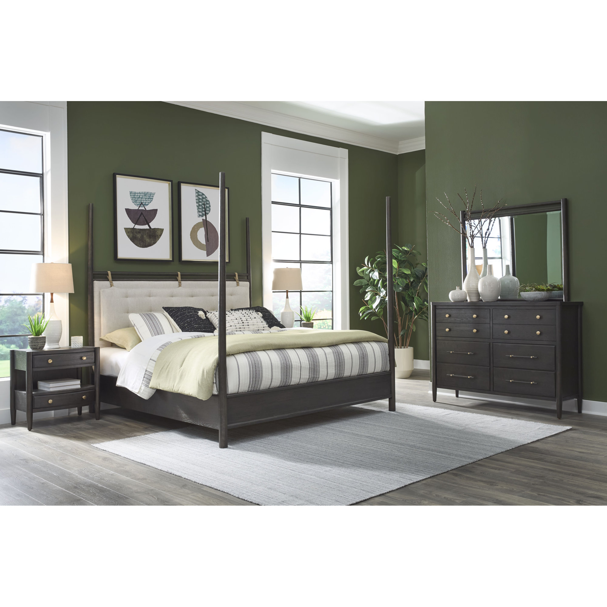 Shay Poster Bed, King