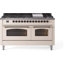 ILVE Nostalgie II 60 Dual Fuel Range, 9 Burners, Griddle-233757067-233756762