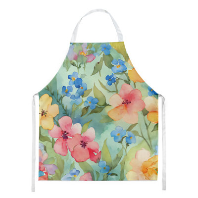 Tennessee Iris in Watercolor Apron