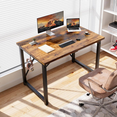 MDF Steel Writing Desk