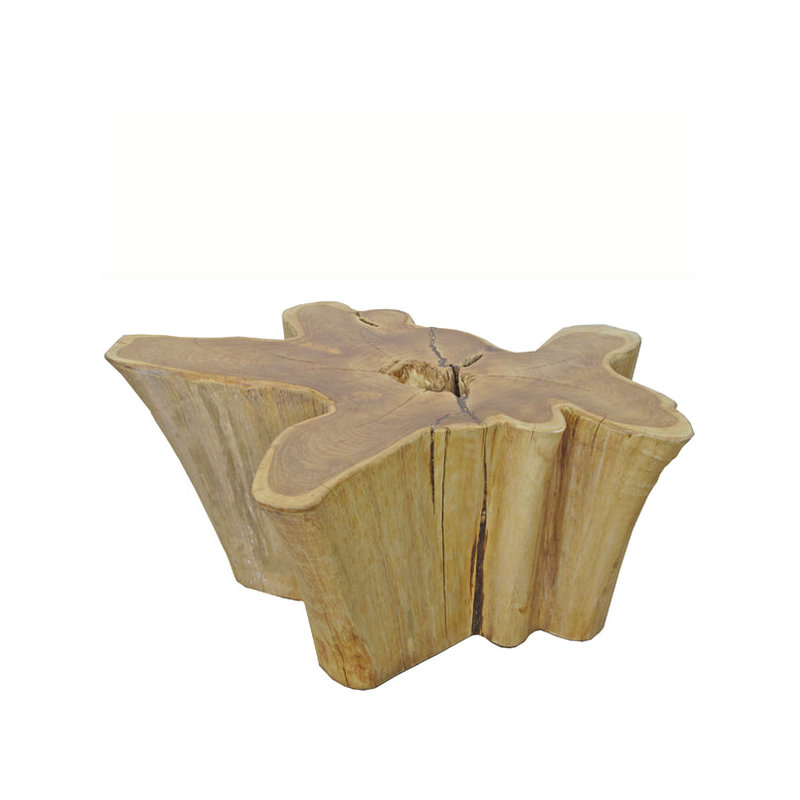 Table basse en bois massif