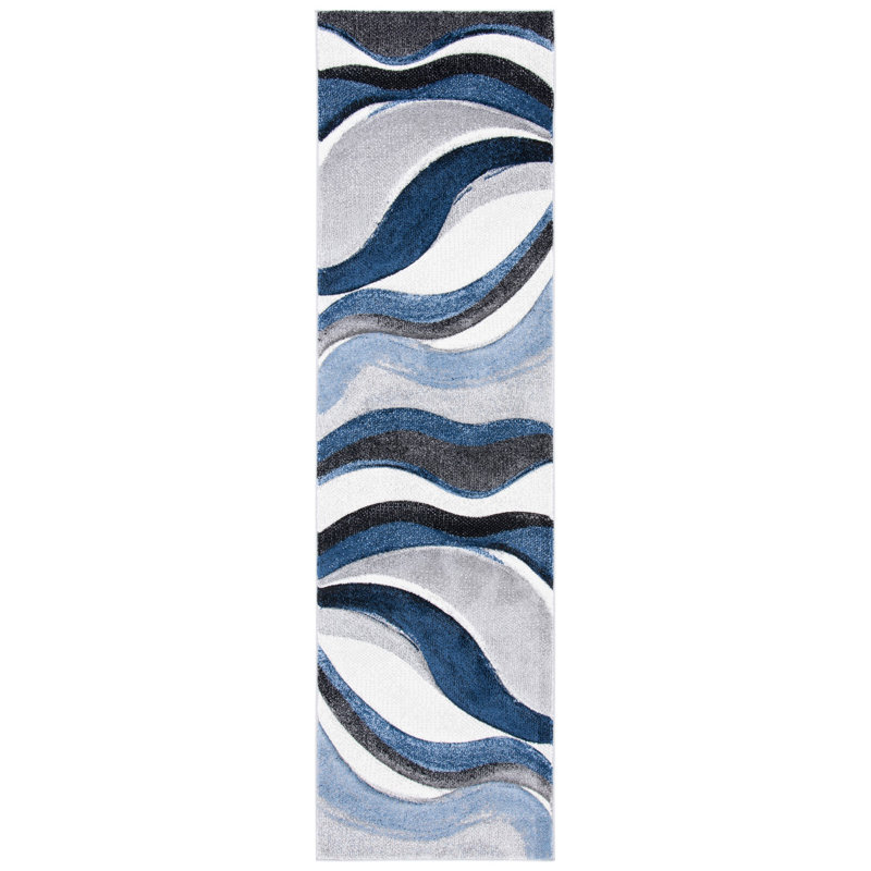 Tornillo Performance Abstract Rug, Runner 2'3" x 8'