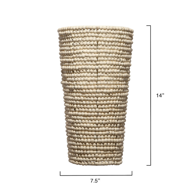 Seawall 1 - Light Flush Mounted Sconce, Beige, Beige
