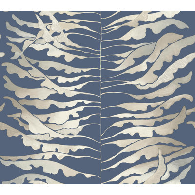 Leaf Column Wallpaper