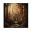 «Gold Dream Catcher» Natures Whispers I - impression de paysages sur bois de pin naturel-1956932976