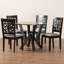 Ensemble de salle à manger 5 pièces Baxton Studio Felice-326464736
