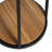 Aubine Solid Wood Top Nesting Tables