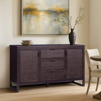 140cm Solid Wood Sideboard
