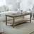 Branham Solid Wood Rectangular Coffee Table-2059063132