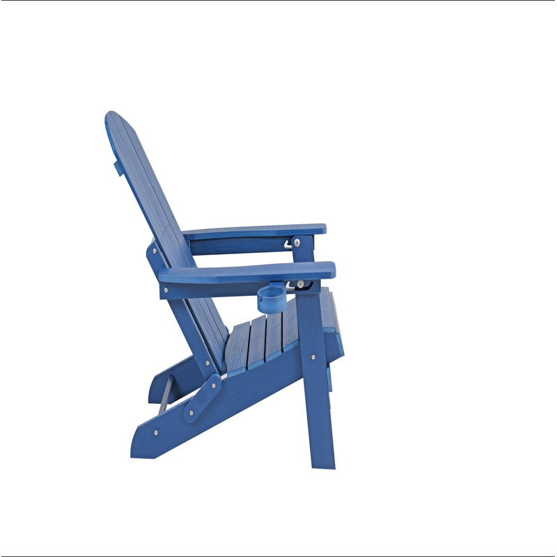 Chaises longues d'extérieur toutes saisons 2 pièces pour les moments de détente et de jardin, Bleu très foncé