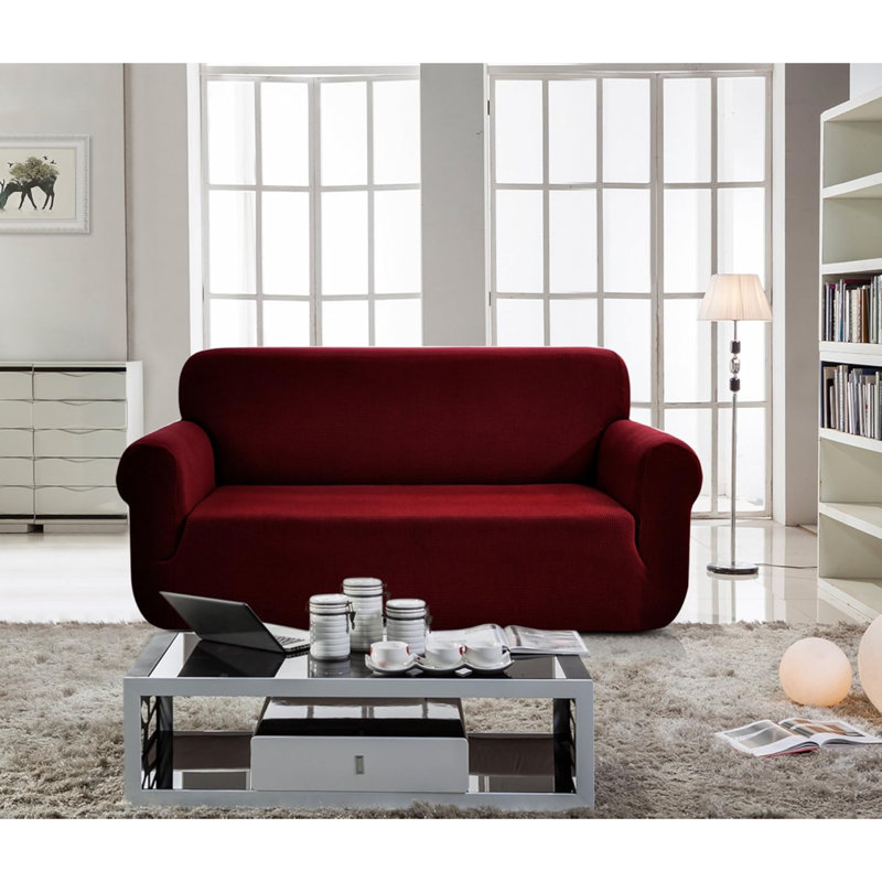 Outdoor Patio Sofa Cover, Red