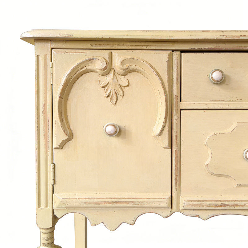 Simple Yellow Sideboard