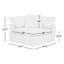 Fauteuil d'angle Tila Livesmart-693400289
