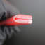 4x 50 mm Clear Acrylic Flexible Hinges, Self-Adhesive, No Glue Required