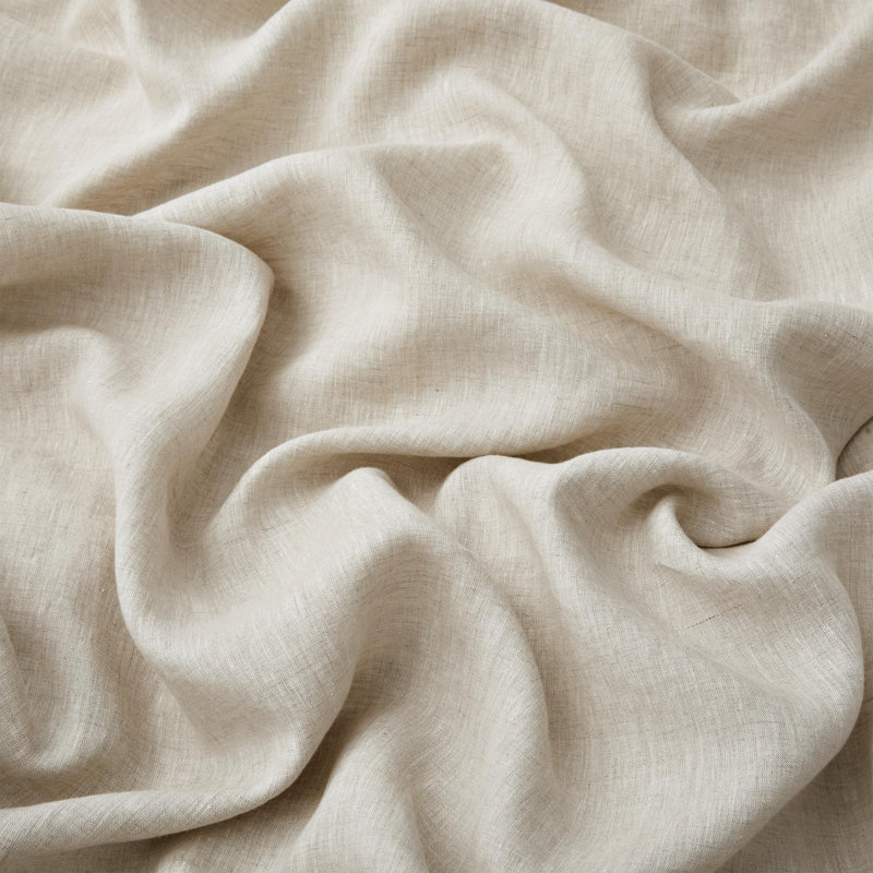 Ensemble de housse de couette en lin en lin pour lit simple - Ensemble de literie douce et respirante avec texture naturelle pour toutes les saisons