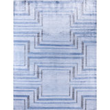 Overdyed One-of-a-Kind Rectangle 9'1" X 12' Hand Knotted Area Rug