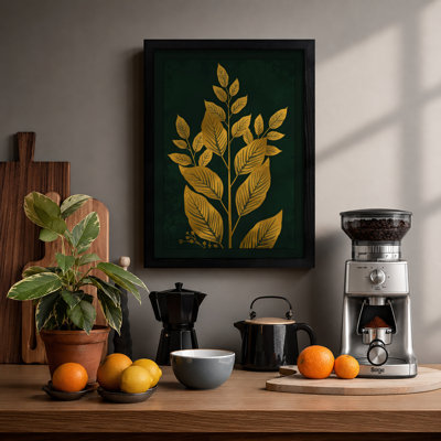 Gilded Botanica Botanical - Print