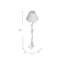Lampe sur pied 66 "Bottlebrush