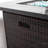 30Inch Propane Gas Fire Pit Table With Lid, 40000Btu Heating Performance Capacity Efficiency, , Ceramic Tile Tabletop, Steel Construction, Rain Cover Outdoor Fireplace Gas, 40000Btu, Adjustable