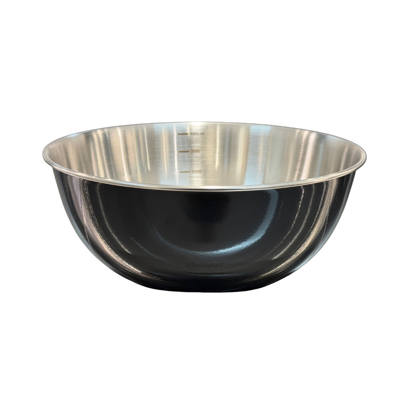 Buckingham Stainless Steel Mixing Bowl, Black