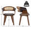 Chaise en bois massif Esterly-1507155623