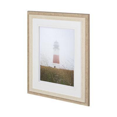 «Sankaty Head in the Fog», reproduction d'art encadrée sous verre