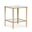 Carson Glass End Table