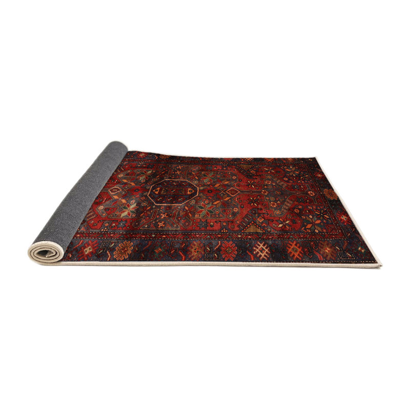 Erickah Oriental Indoor Rug, Round 4'