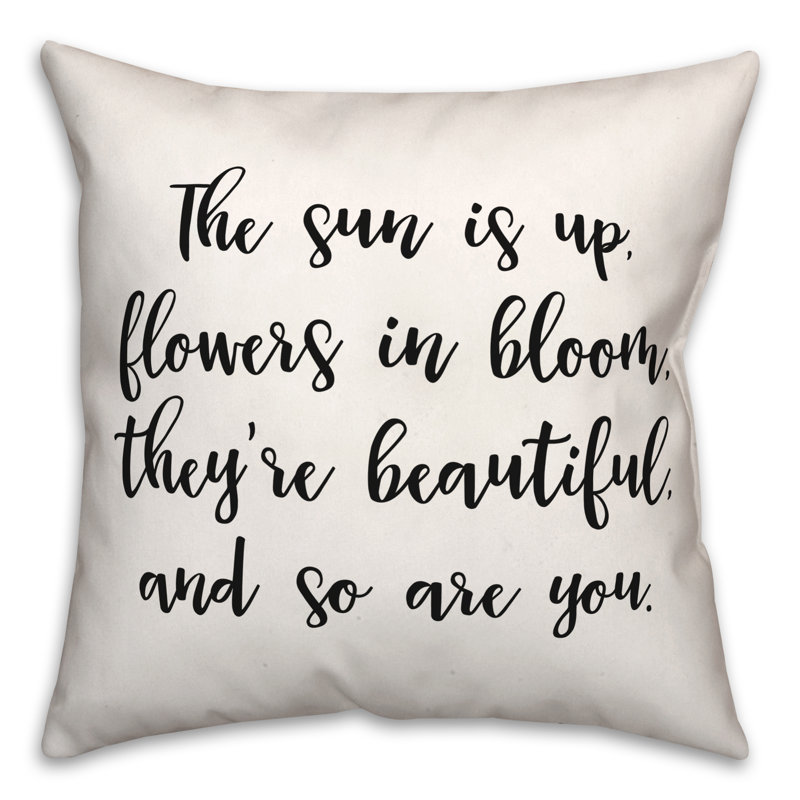 Housse et insert de coussin carré noir et blanc