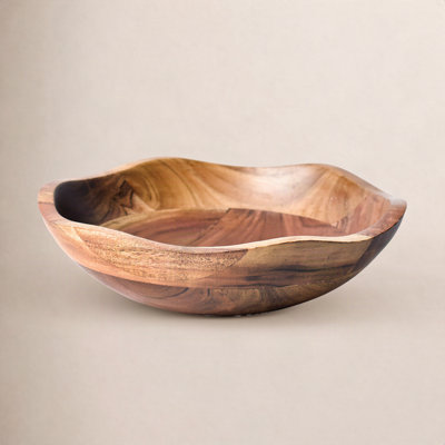 Wood Serving Bowl
