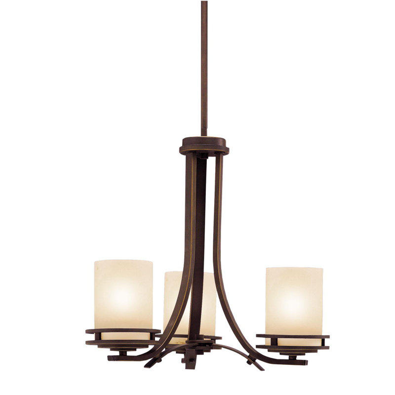 Lustre classique / traditionnel à 3 lumières Hendrik