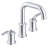 Kinzie 8 in. Widespread 2-Handle Bathroom Faucet with Metal Touch Down Drain-118673177
