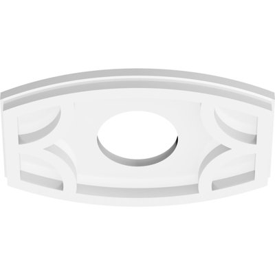 Médaillon de plafond contemporain en PVC de qualité architecturale Kailey