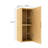 Bathroom Side Storage Cabinet In Oak, 12" , And Stylish For Transformation Oak Cupboard, Spacious Bath