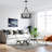 Liahona 5 - Light 19.69" Industrial Geometric Drum Chandelie-527110009