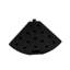 Base de parasol - Stable 4, Remplir de sable / eau, 4 Stable, eau / sable, plastique noir