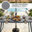 7-Piece Aluminium Garden Dining Set with Pre-Assembled Chairs-929078248-929078249