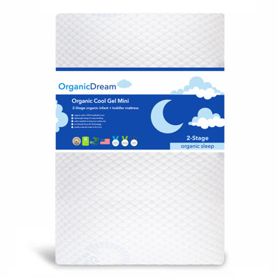 Dream Premier 2-Stage Mini Crib Mattress