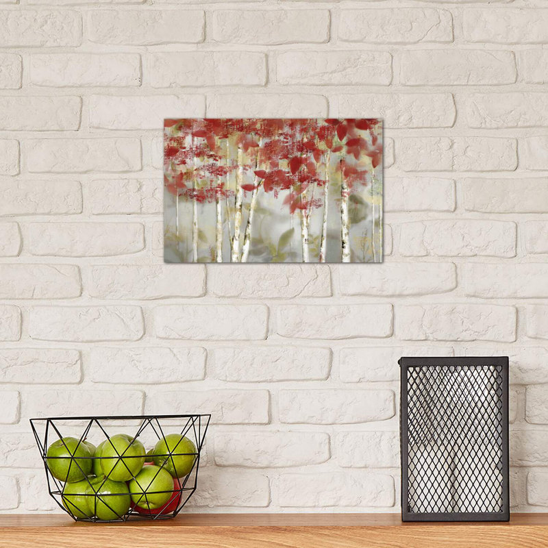 Autumn Forest by Nan - Wrapped Canvas Print, 20.32 cm H x 30.48 cm W