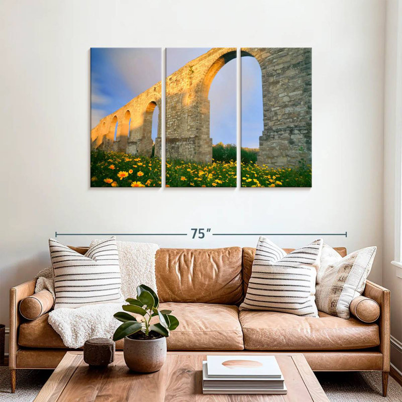 Aqueduc Lilie Kamares, H 36 po x l 57 po