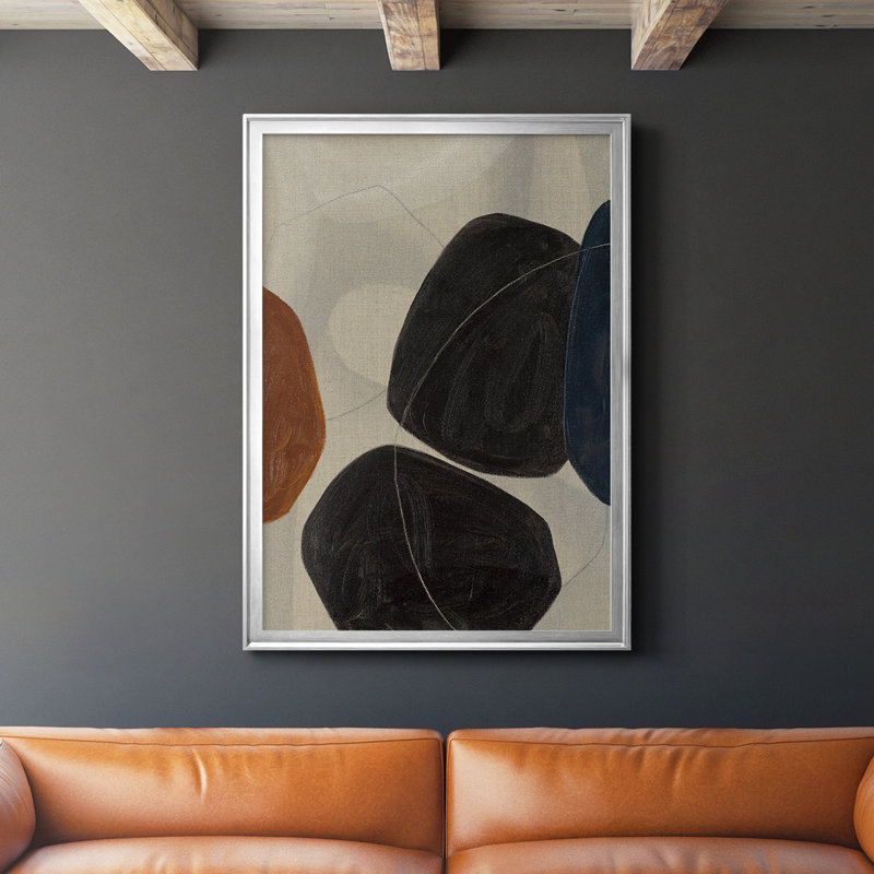 Gravity I, reproduction encadrée de qualité supérieure - prête à être accrochée, H 42,5 po x l 30,5 po x P 1 po