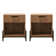 Ridvan 1-Drawer Nightstands with Open Cubby