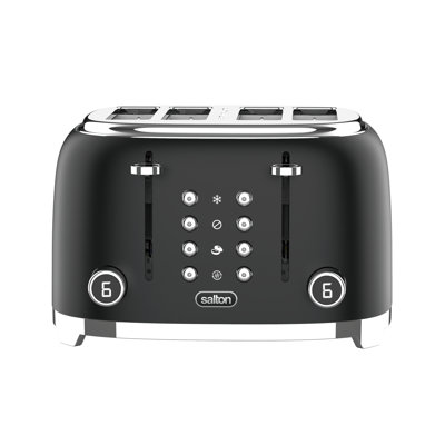 Grille-pain numérique à 4 tranches Salton NuRetro, cerise modèle ET2184RD