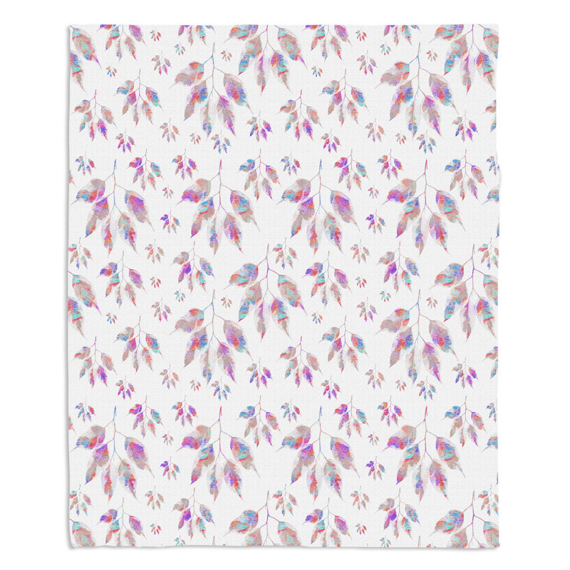  Jeté Rainbow Levels, l 68 po x L 80 po, Rose